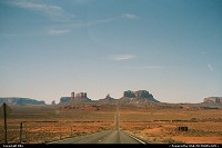 Arriving at Monument Valley