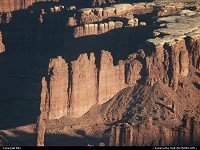 Erosion in the canyon