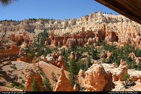 Bryce Canyon : Another view of the Canyon from one of the numerous trails. Various and vibrant colors overview during our various hikes this day.
