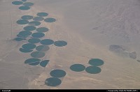 , Not in a City, UT, Water is precious! Save it! Fields somewhere in Utah desert on my way to San Francisco