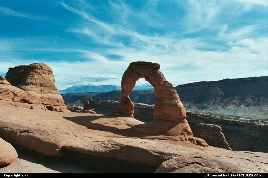 Picture by elki:  Utah Arches Delicate Arche arche