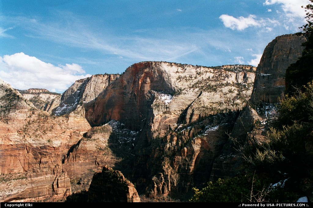 Picture by elki:  Utah Zion  landscape, rock