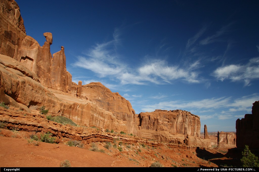 Picture by airtrainer:  Utah Arches Park Avenue arches