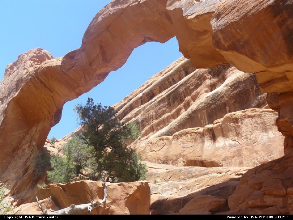 Picture by USA Picture Visitor:  Utah Arches  