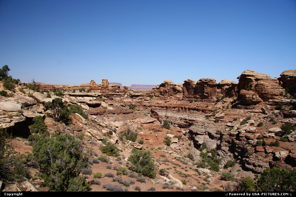 Picture by airtrainer:  Utah Canyonlands  the needles, canyonlands
