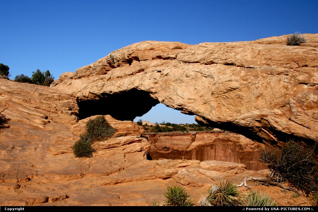 Picture by airtrainer:  Utah Canyonlands  mesa arch, canyonlands