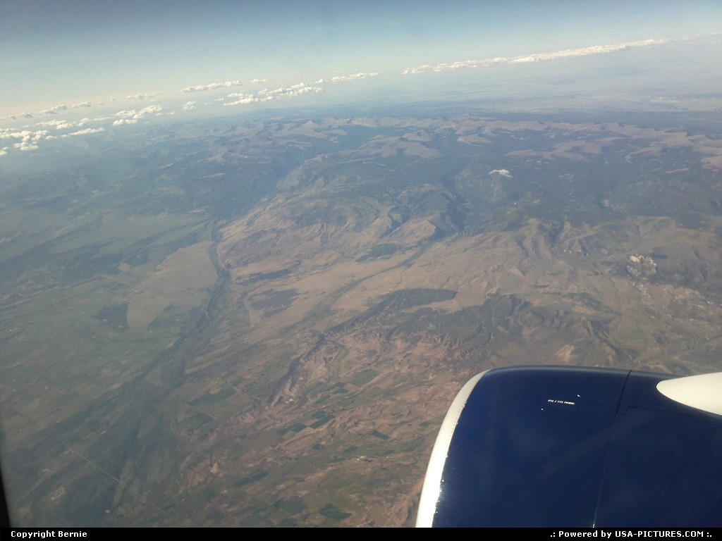 Picture by Bernie: Not in a City Utah   window seat