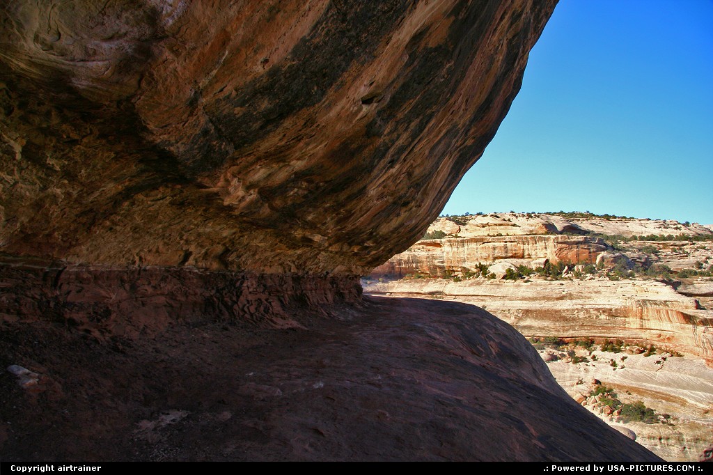 Picture by airtrainer: Not in a City Utah   natural bridges, trail