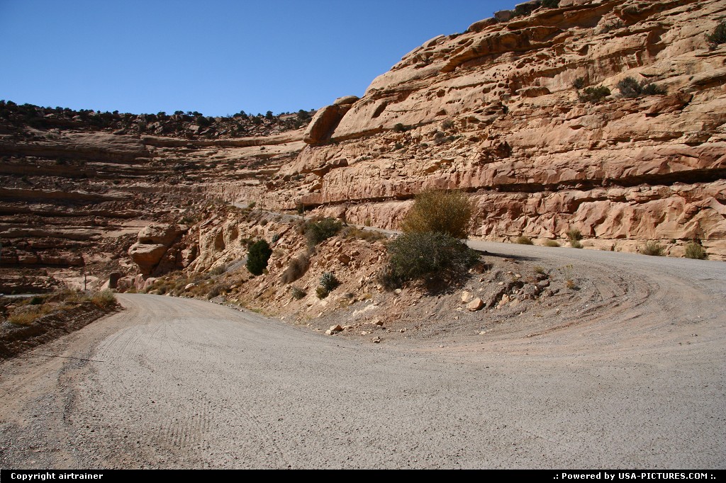 Picture by airtrainer: Not in a City Utah   mocky dugway, road