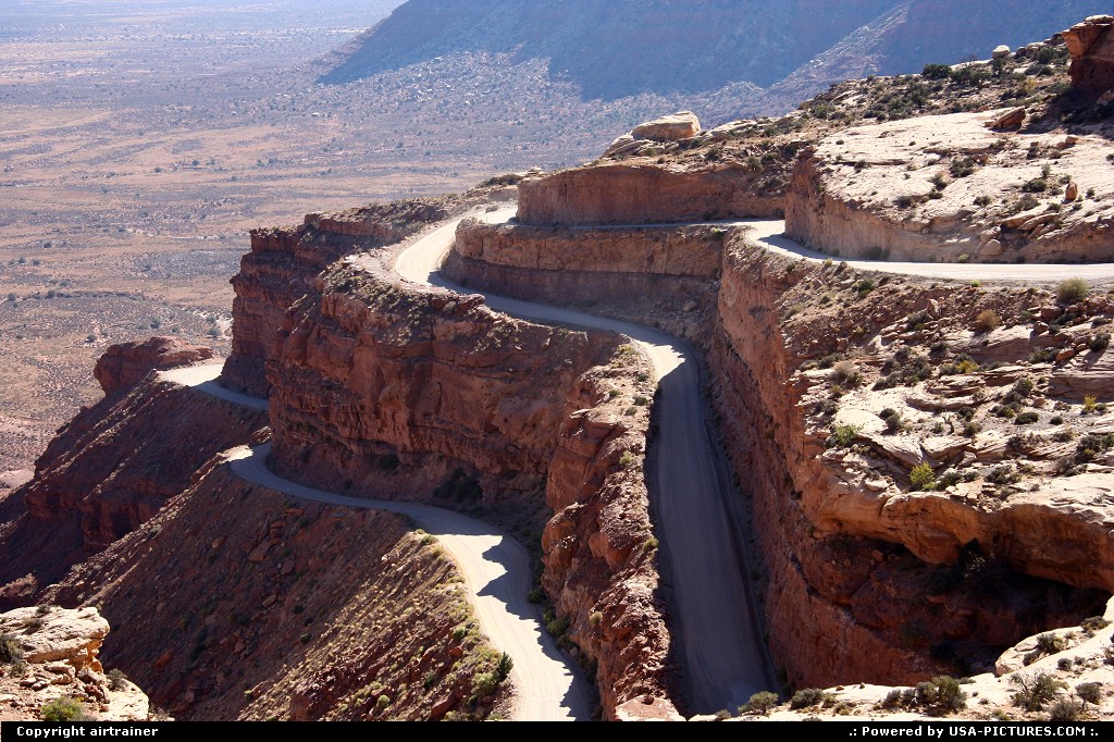 Picture by airtrainer: Not in a City Utah   mocky dugway, road