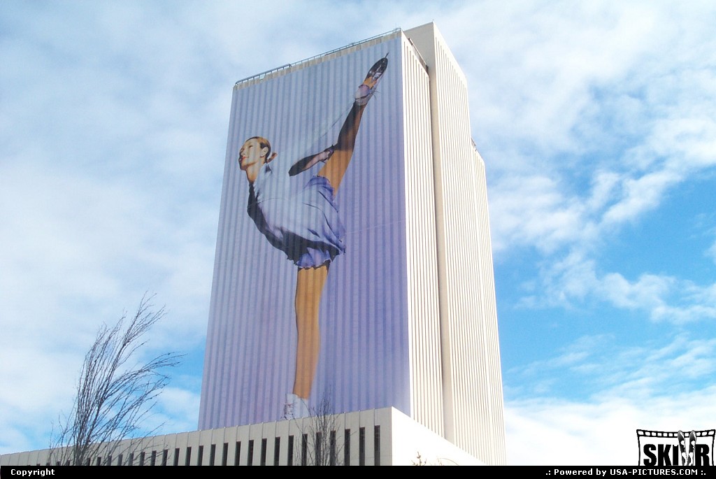 Picture by vincen: Salt Lake City Utah   mormon lds olympique jeux hiver neige ski