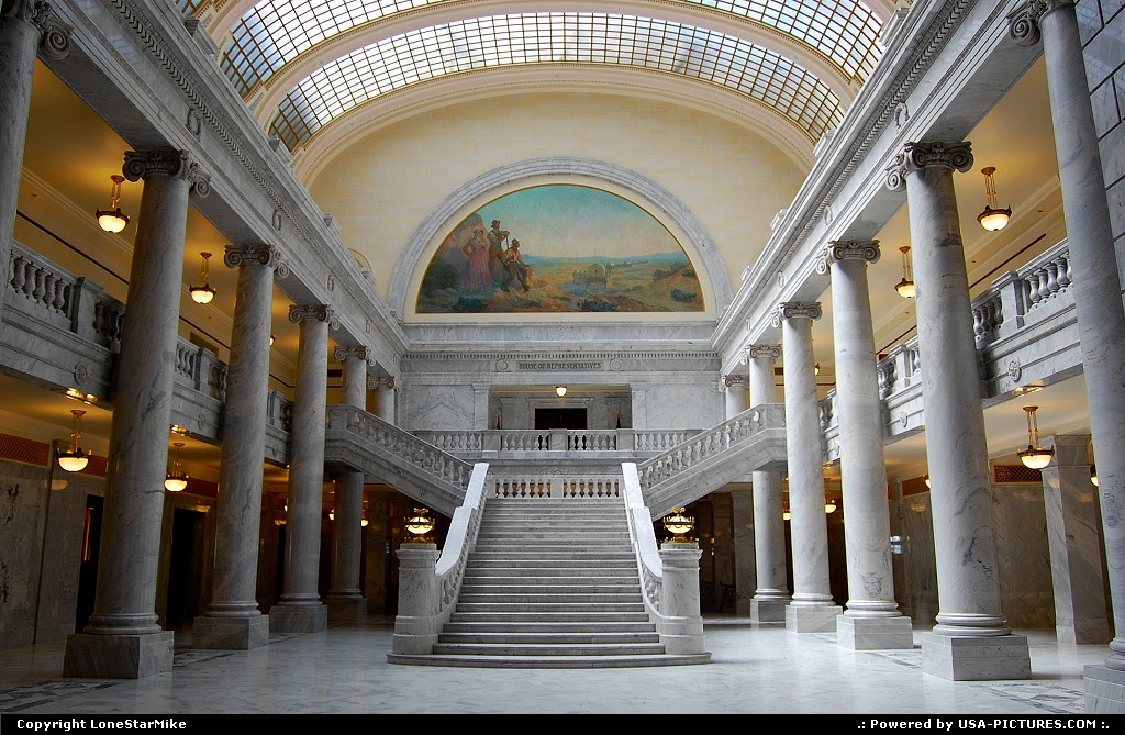 Picture by LoneStarMike: Salt Lake City Utah   capitol