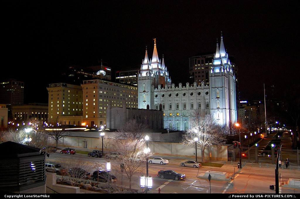 Picture by LoneStarMike: Salt Lake City Utah   temple, downtown,