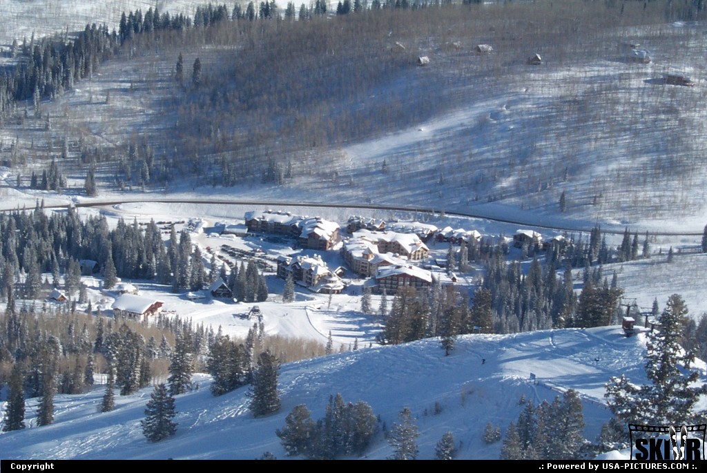 Picture by vincen: Solitude Utah   ski station neige village solitude