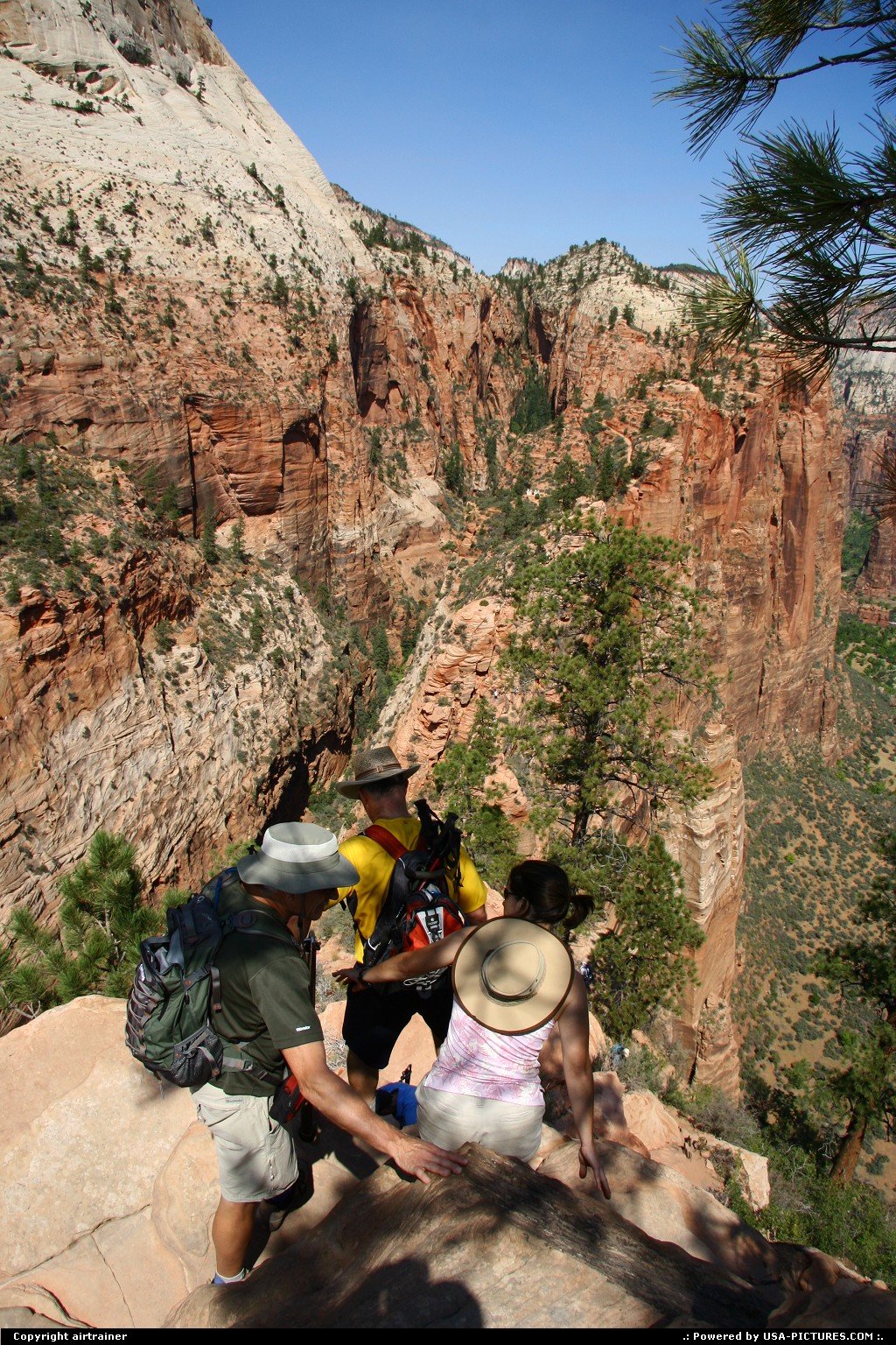 Picture by airtrainer:  Utah Zion Angels Landing 