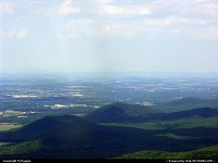 Shenandoah Valley, outside Charlottesville, Virginia, off Skyline Drive, approaching Blue Ridge Parkway, Appalachian Mountains.