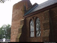 Photo by McMaggie | Jamestown  Jamestown Memorial Church, Jamestown Island, Historic Jamestowne, Jamestown, Virginia, historic site, national park, historic building