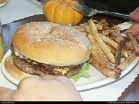 Photo by elki | Forks  burger, halloween
