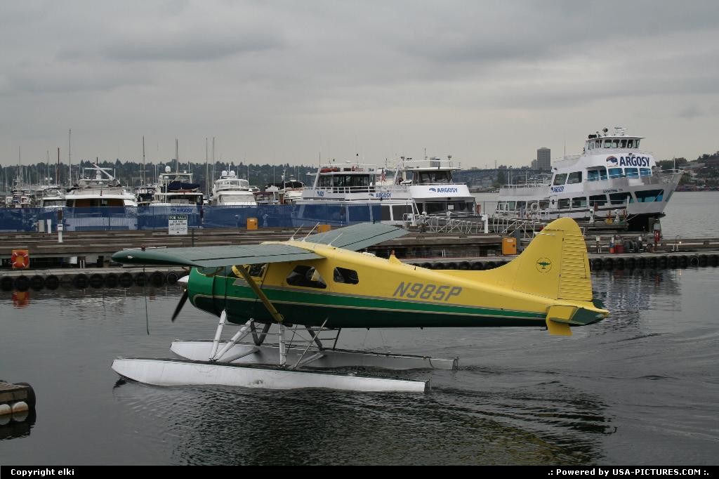 Picture by elki: Seattle Washington   DHC 2, Dehavilland, plane, sea plane