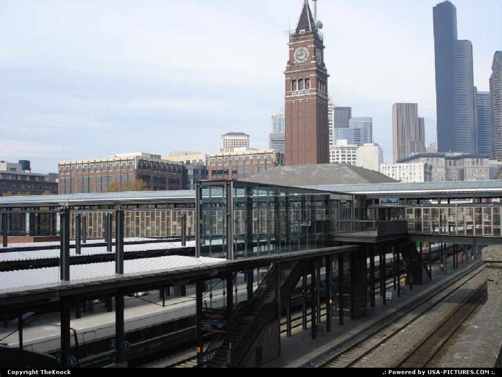 Picture by TheKnock: Seattle Washington   Seattle - Amtrak Station 