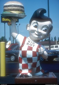 Wisconsin, Reproduction en taille relle de Big Boy, la mascotte du restaurant Marc's