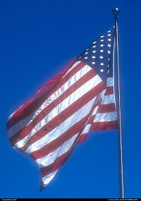 Not in a city : Probably one of the most beautiful flag ever to float